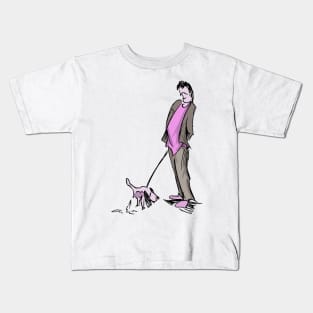 The Walker stops Kids T-Shirt